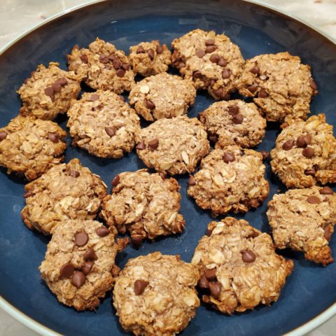 tahini chocolate chip cookies