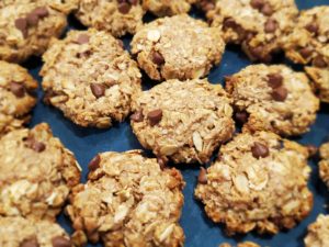 tahini chocolate chip cookies