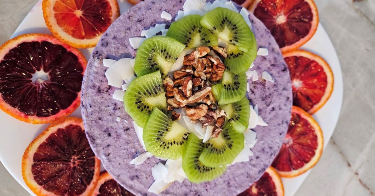Berry Cashew “Cheese” Cake – no baked