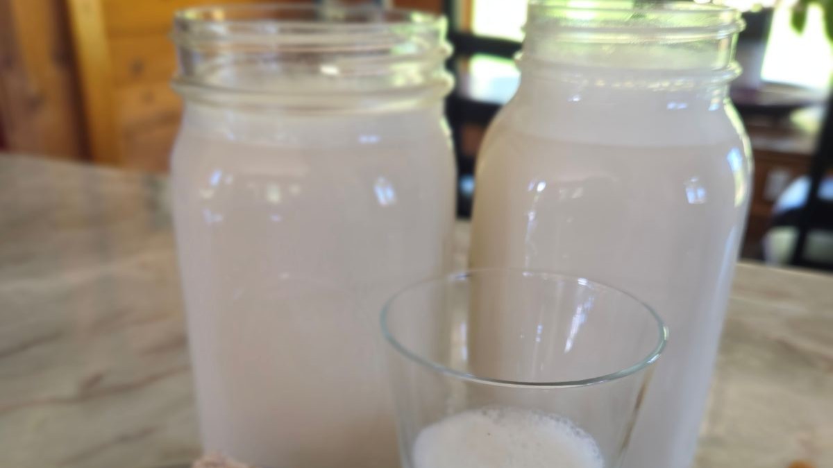 Unsweetened Almond Milk - less almond meal - Lively Life - Colorado