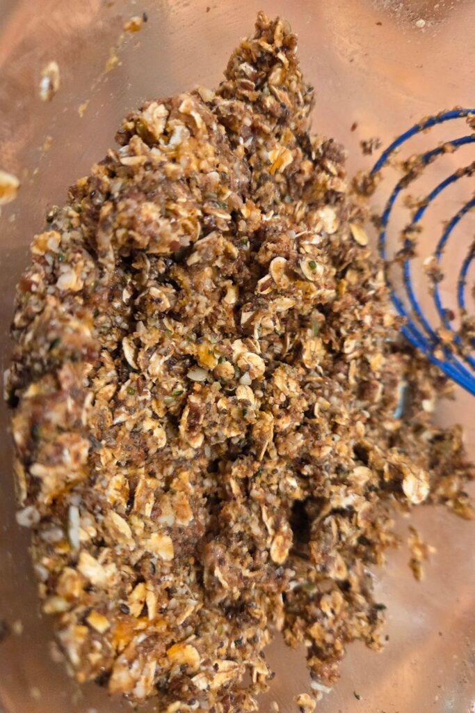 High Protein Pumpkin Energy Balls mixture
