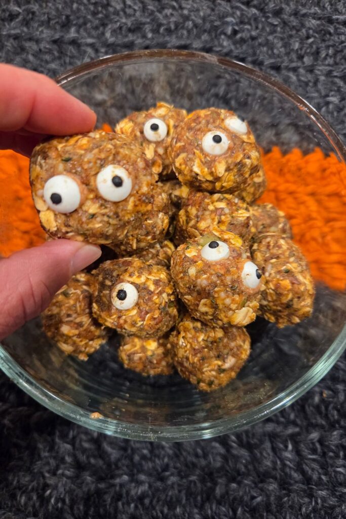 High Protein Pumpkin Energy Balls
