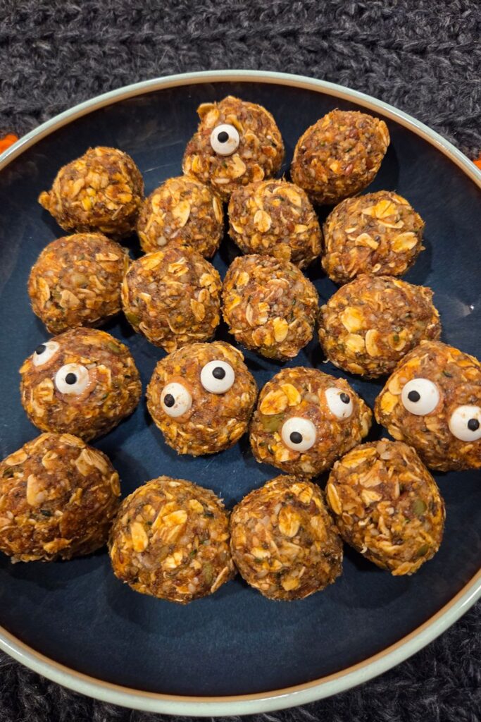 High Protein Pumpkin Energy Balls