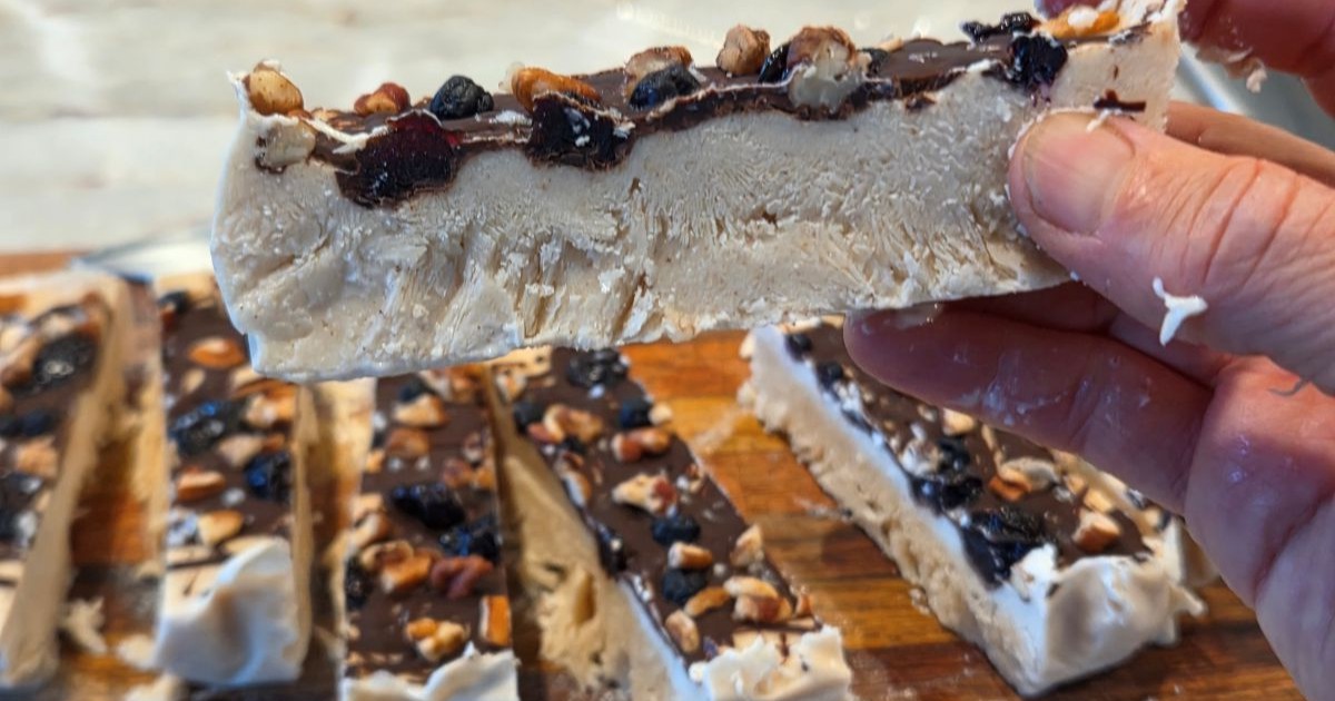 High Protein Cottage Cheese Bark