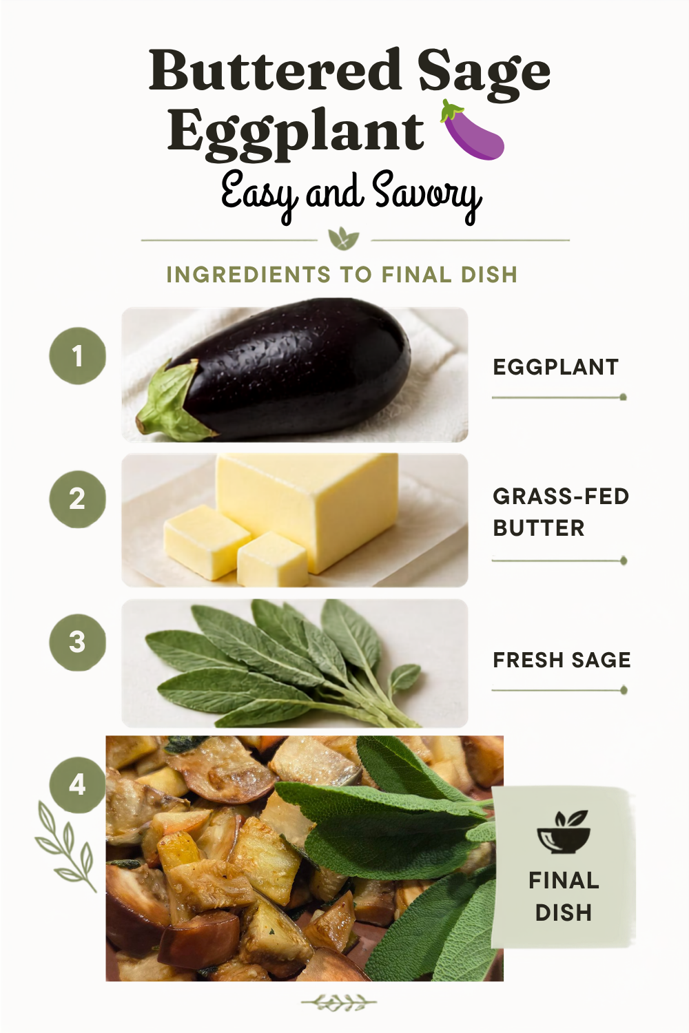 Buttered Sage Eggplant